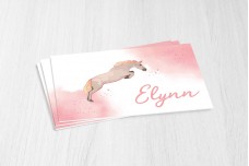 Paard met aquarel Paard met aquarel